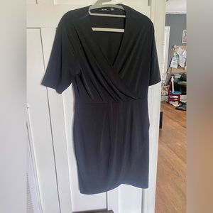 Black dress, Apt 9, size L, comes right above the knee
